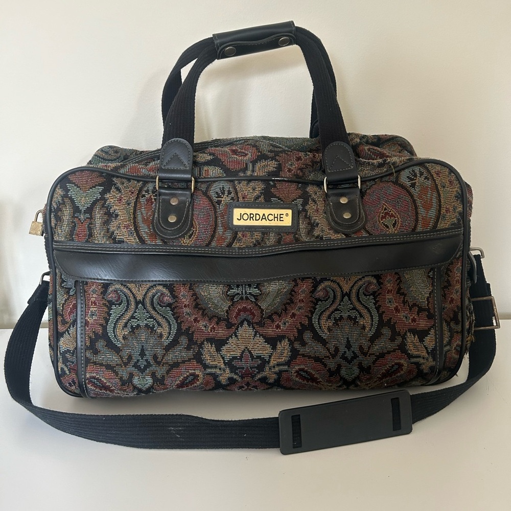Vintage 90s Jordache Travel Bag